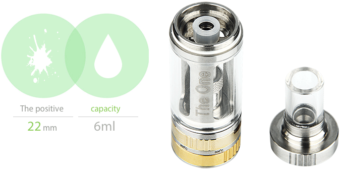 CARRYS The One TC Tank 6ml The positi capacity 22mm om