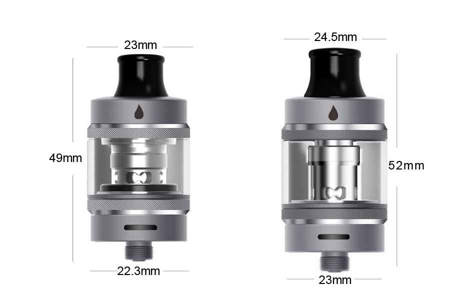 Aspire Tigon Subohm Tank 2ml/3.5ml Blue Black Rainbow