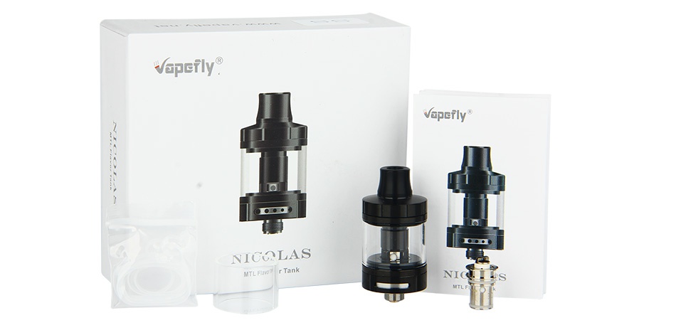 Vapefly Nicolas MTL Subohm Tank 3ml napery sr Tank N