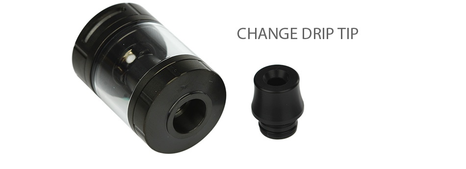 Vapefly Nicolas MTL Subohm Tank 3ml CHANGE DRIP TIP