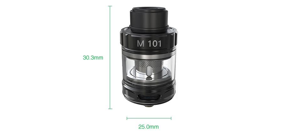 [With Warnings] Ehpro M 101 Subohm Tank 2ml M101 30 3mm 25 0mm