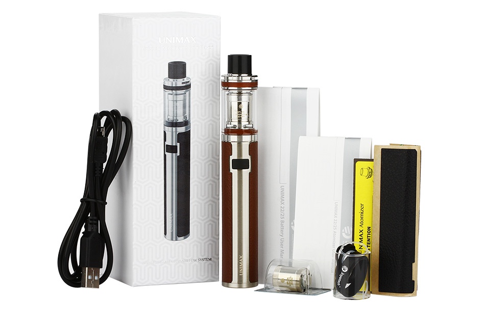 Joyetech UNIMAX 22 Starter Kit 2200mAh xE z Silver blu Silver red Silver Brown Silver black Full black