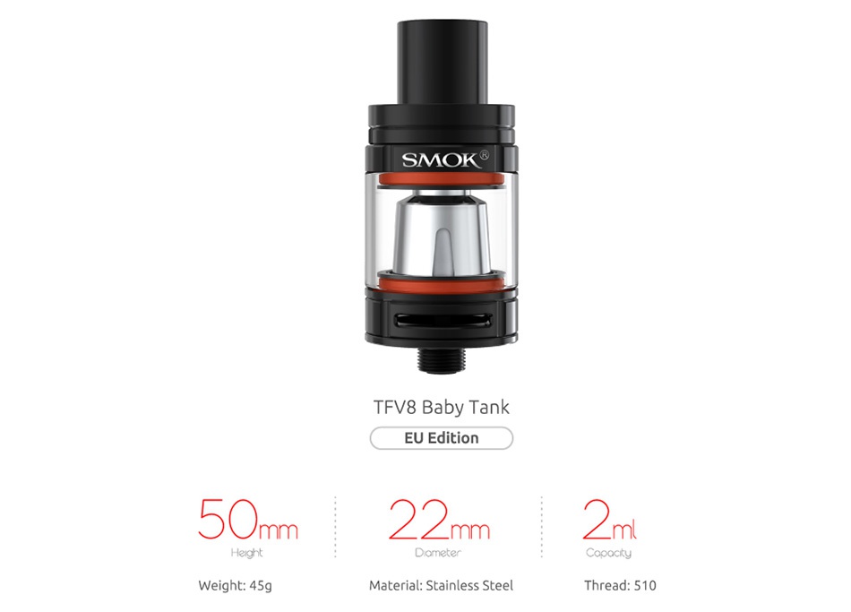 SMOK G150 Kit with TFV8 4200mAh isiN SMOK SMOK  MOK SMOK Gold Black red Black green