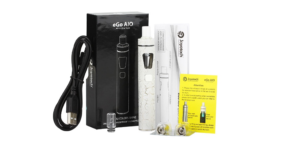 Joyetech eGo AIO Kit New Color Version 1500mAh Go AlO eGo Alo Attention