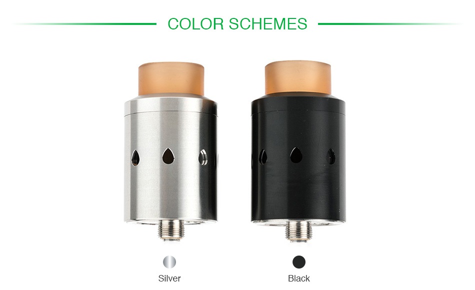 Cthulhu CETO Mesh RDA COLOR SCHEMES Silver Black