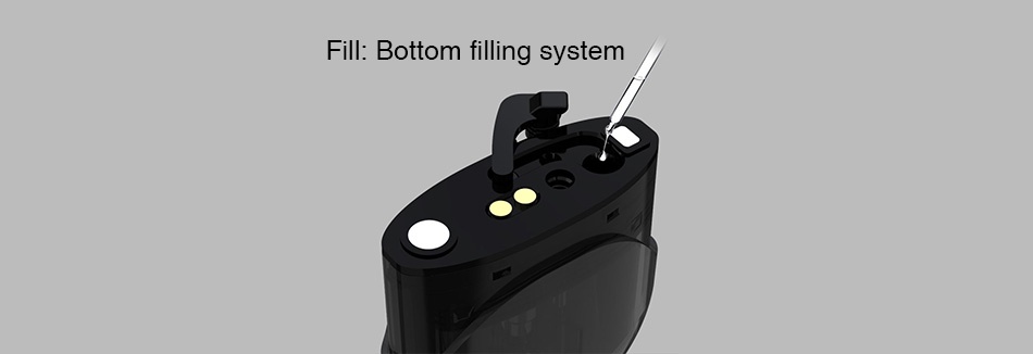 WISMEC Motiv 2 POD Cartridge 2ml/3ml Fill Bottom filling system