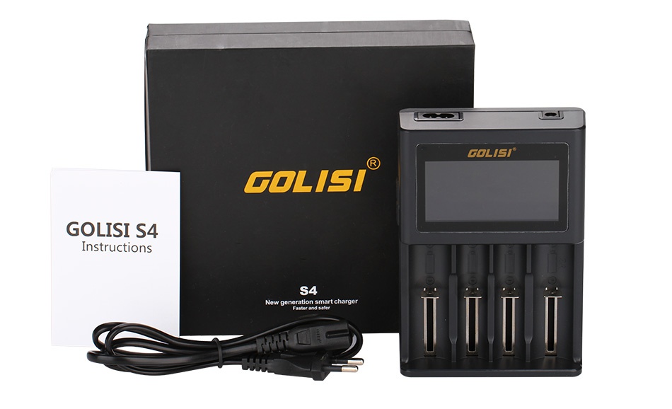 Golisi S4 2.0A Smart Charger with LCD Screen LOLISI 43 4  43 4 839  39 CH1 CH2 CH3 CH4