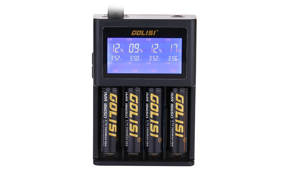 Golisi S4 2.0A Smart Charger with LCD Screen DLs  2  g3 2 3 523503 523 55