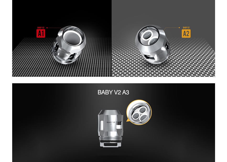 SMOK TFV8 Baby V2 Coil 3pcs BABY V2  BABY V2 Al BABY V2 A3