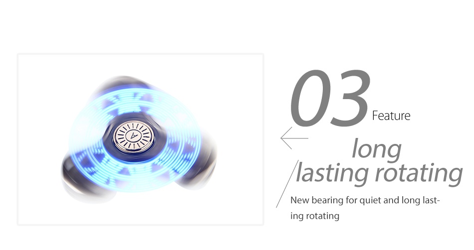 AITURE Ai100 Bluetooth Hand Spinner with LED Display 03 Feature long asting rotating New bearing for quiet and long last g rotating