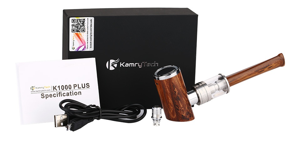 Kamry K1000 Plus ePipe Kit 1000mAh fAr K1000 PLUS Specification