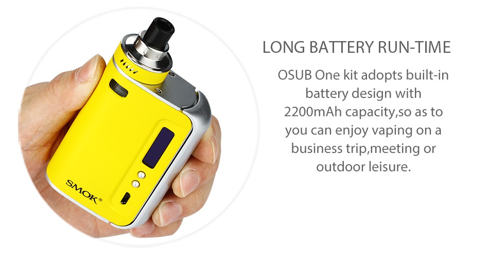 SMOK OSUB One 50W TC Starter Kit 2200mAh oo0 SMOK  Black SMOK SMOK SMOK White Purple Gold Yellow