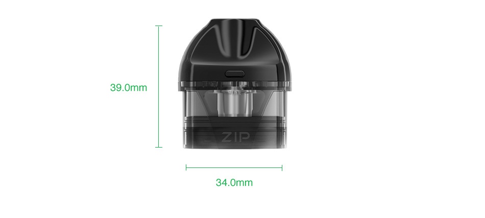 Usonicig Zip Pod Cartridge 2ml 2pcs mr 34 0mm