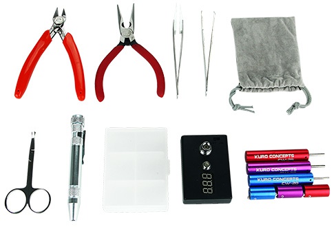 E-cig DIY Tool Accessories Kit Brief Instruction