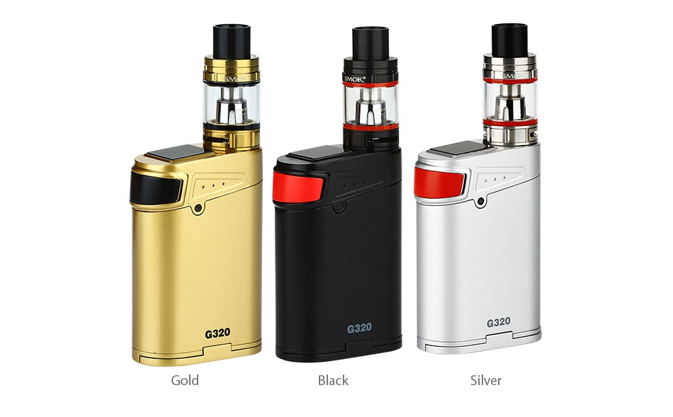 SMOK G320 Marshal With TFV8 Big Baby Starter Kit 320 G320 Black Silvel