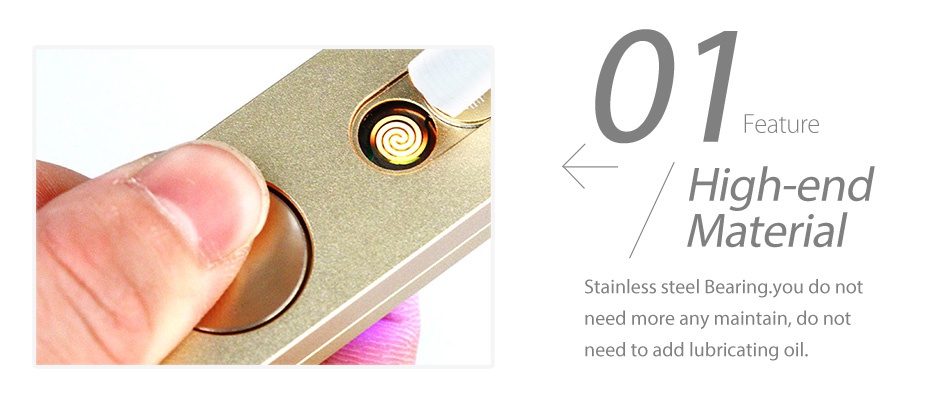 3 In 1 LED USB Charging Cigarette Lighter Finger Spinner 07 High end Material Stainless steel Bearing you do not need more any maintain do not cating