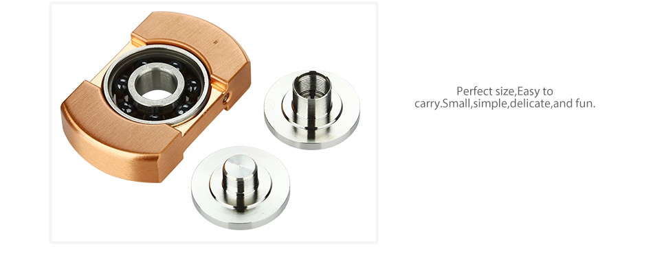 V2 Vorso EDC Hand Spinner Fidget Toy Perfect size  Easy to carry Small  simple  delicate  and fun