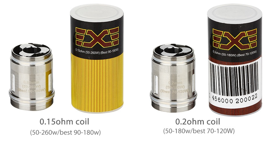 Vapeston X3 Turbo Coil for Maganus Cloud Blaster 0 2 ohm co   002 000 0  1 ohm coil  50 260w best90 180w   50 180w best70 120W