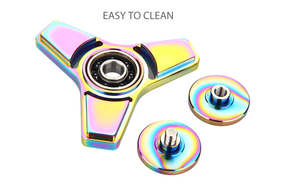 V2 EDC Triangle Hand Spinner with Hybrid Ceramic Bearing EASY TO CLEAN