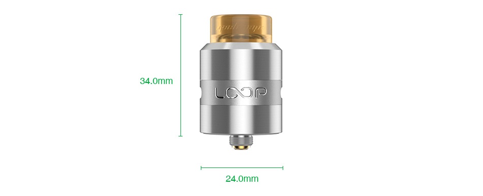 Geekvape Loop RDA 34 0mm 24 0mm