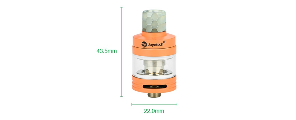 Joyetech Exceed Air Atomizer 2ml Jogh  43 5mm 22 0mm