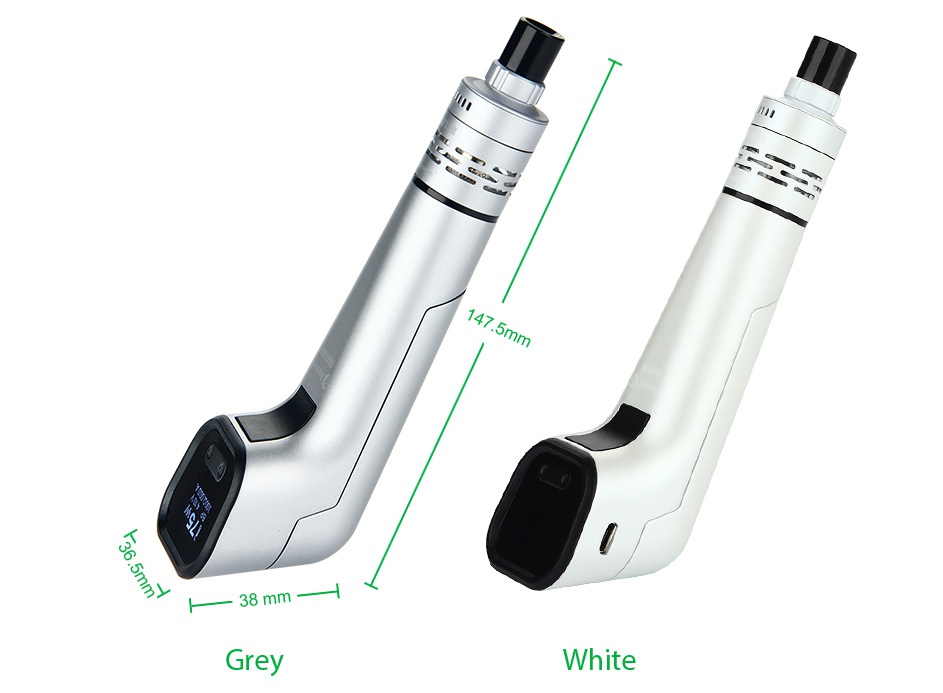 Joyetech Elitar Pipe TC Starter Kit 38 mm Grey White