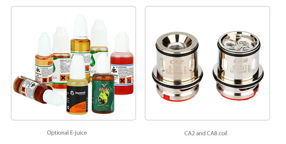 IJOY Captain Subohm Tank 4ml   Option CA2 and ca8 coi