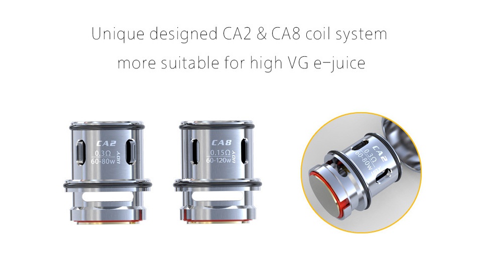 IJOY Captain Subohm Tank 4ml Unique designed ca2 ca  coil system more suitable for high vge juice CAB