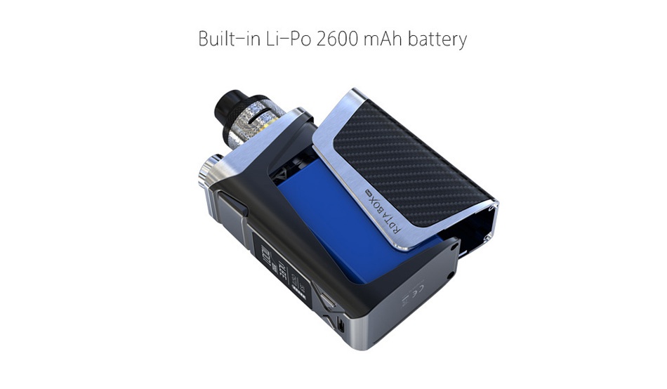 IJOY RDTA BOX Mini 100W Full Kit 2600mAh Built in Li Po 2600 mAh battery