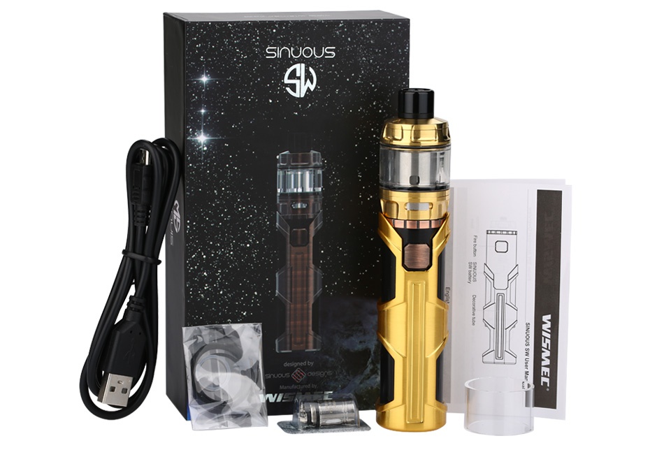 WISMEC SINUOUS SW with Elabo SW Starter Kit 3000mAh sn OUs