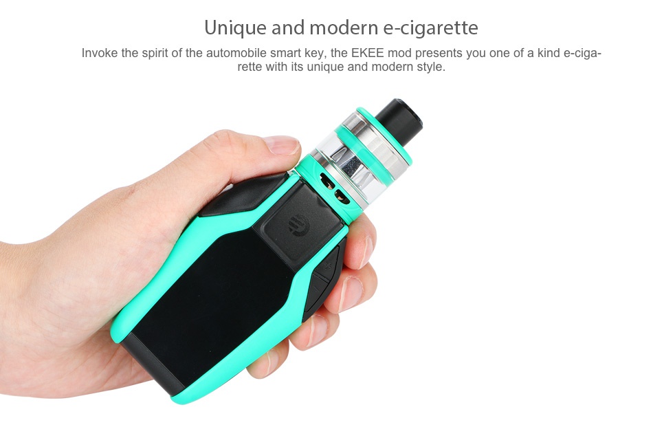 Joyetech Ekee 80W with ProCore Motor TC Kit 2000mAh Unique and modern e cigarette nvoke the spirit of the automobile smart key  the eKEE mod presents you one of a kind e ciga rette with its unique and modern style