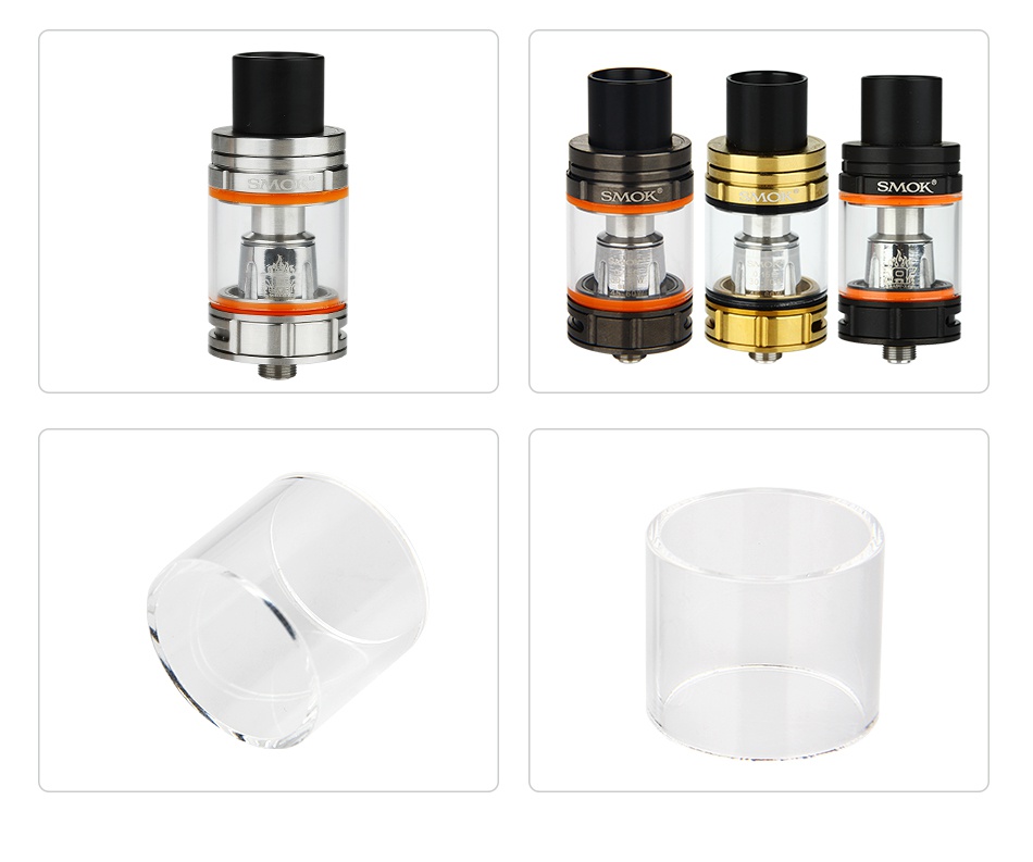 SMOK TFV8 Big Baby Pyrex Glass Tube 5ml 3pcs sMOK