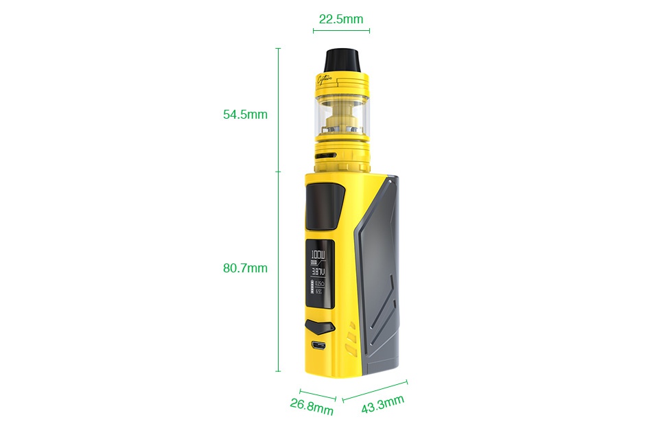 IJOY ELITE PS2170 100W TC Kit 3750mAh 22 5mm 4 5mm 80 7mm