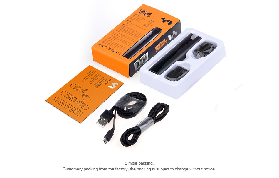 Boge YI POD Starter Kit 650mAh Simple packing Customary packing from the factory  the packing is subject to change without notice