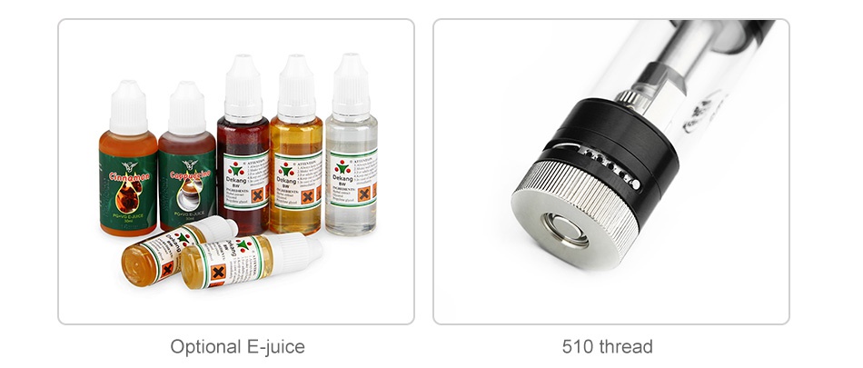 Eleaf iStick Pico Baby Starter Kit 1050mAh Optional E juice 510 thread