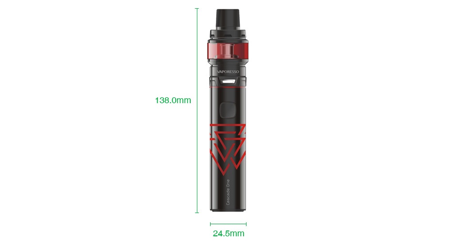 Vaporesso Cascade One Plus SE Starter Kit 3000mAh 138 0mm 4 5mm