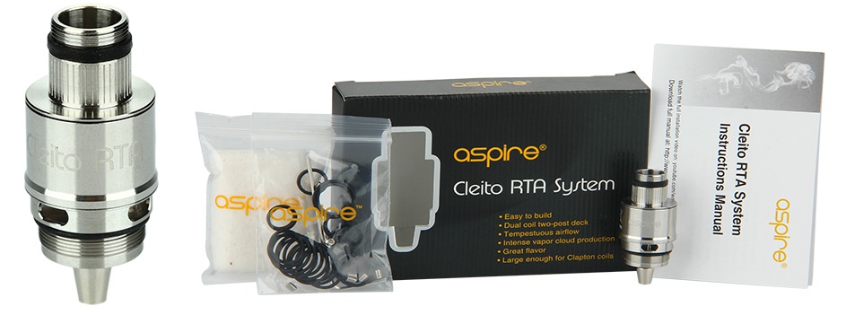 Aspire Cleito RTA System aspire Cleito RtA System