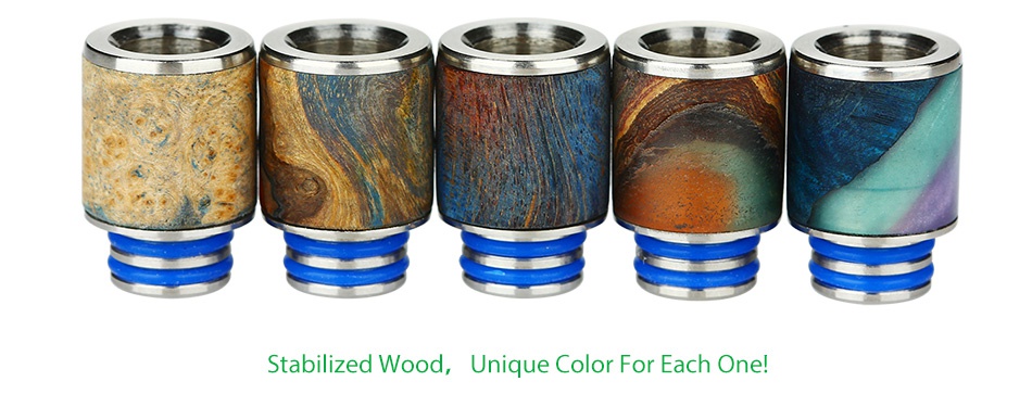 Arctic Dolphin Stabilized Wood Mouthpiece Stabilized Wood  Unique Color For Each One