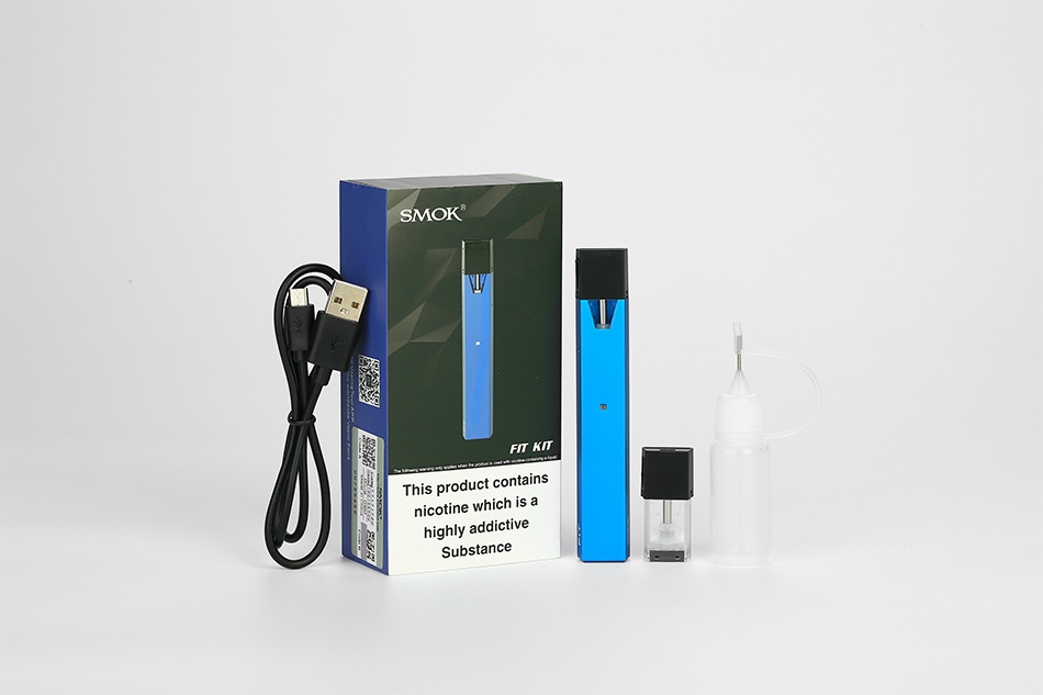 SMOK FIT Starter Kit 250mAh This product contains ch is a ighly