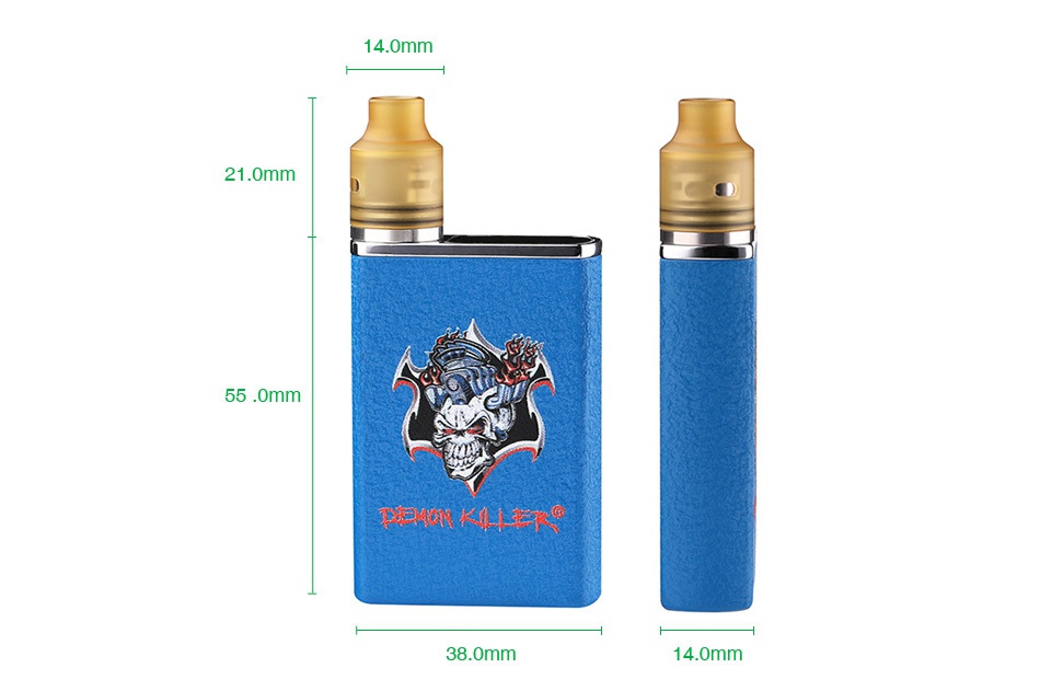 Demon Killer Tiny Kit 800mAh 21 0mm    14 0m