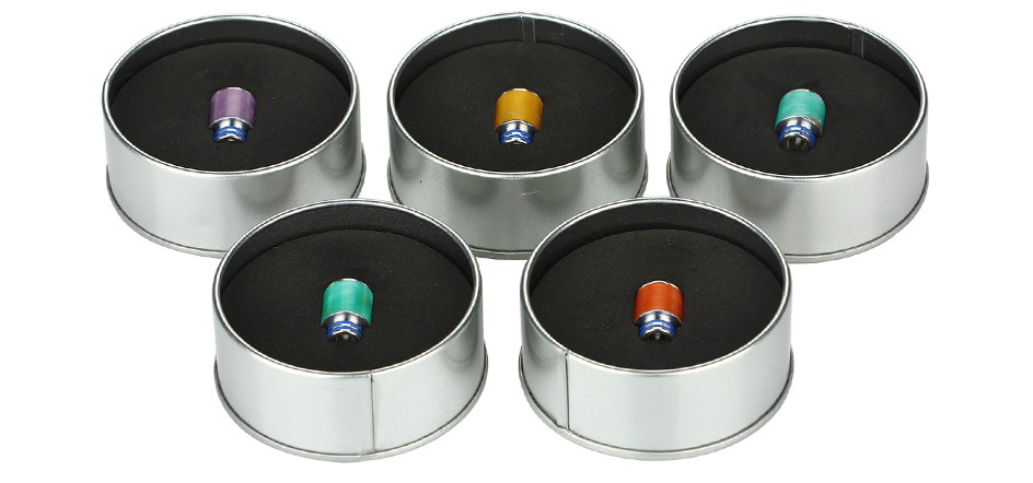 Arctic Dolphin Resin Drip Tip Unique Color For Each One