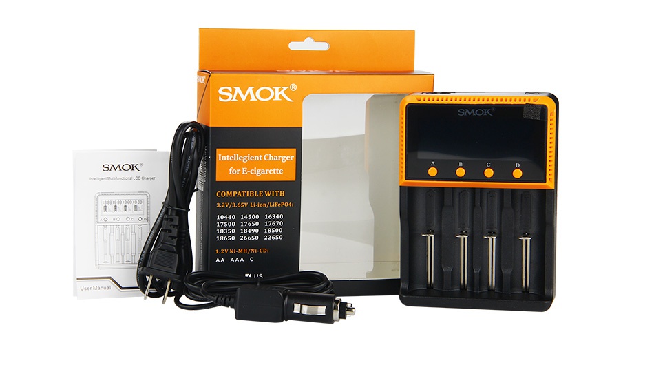 SMOK Intelligent 4-Slot Charger SMOK