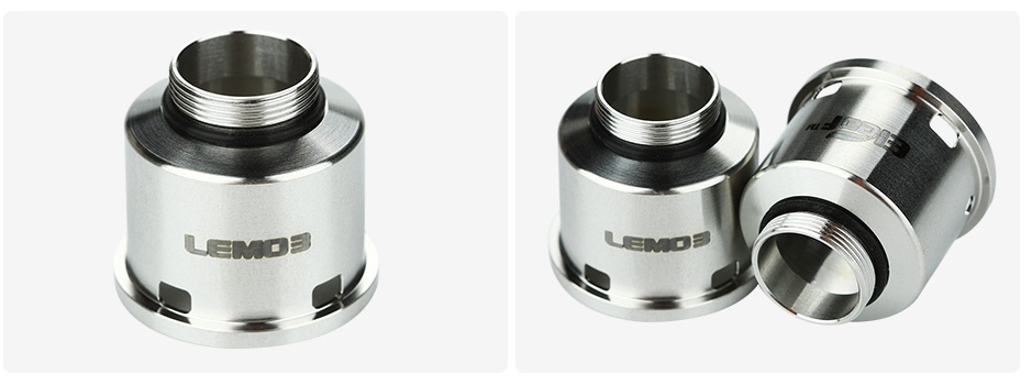 Eleaf Lemo 3 RTA Cap 5pcs Black SS Blue