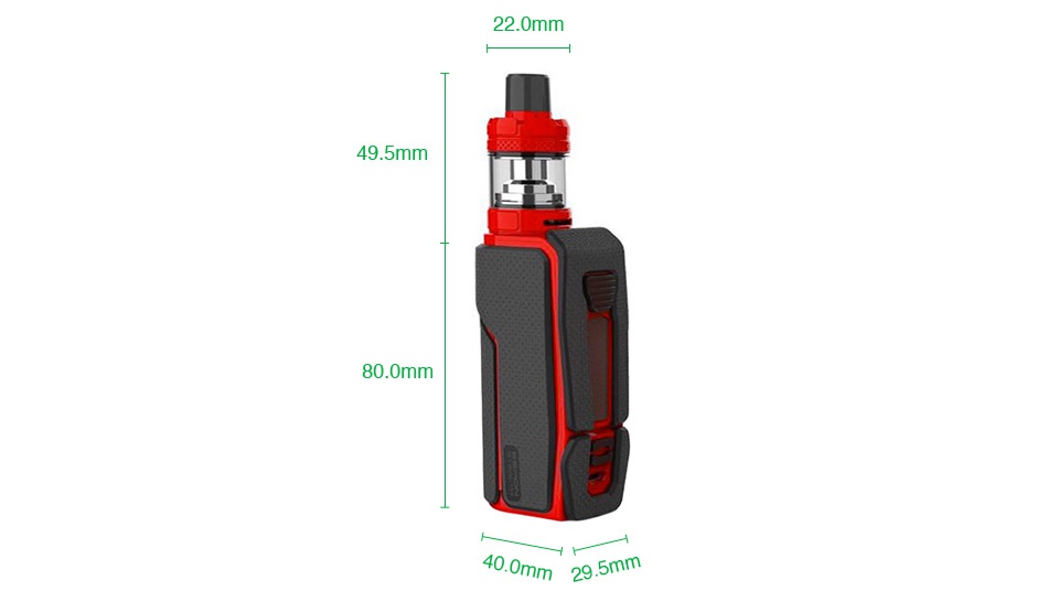 Joyetech ESPION Silk 80W TC Kit with NotchCore 2800mAh 220mm 49 5mm 80 0mm 40 0mm295mm