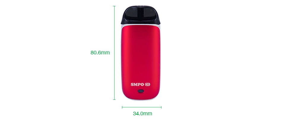 SMPO OS AIO Starter Kit 650mAh 80 6mm SMPO OS 34 0mm