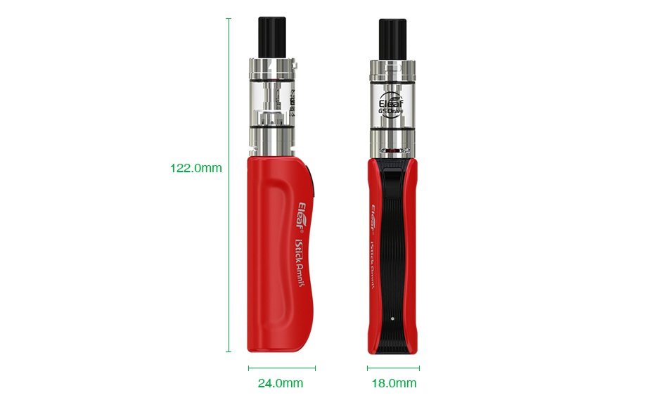 Eleaf iStick Amnis Starter Kit with GS Drive 900mAh 22 0mm 24 0m 8 0mm