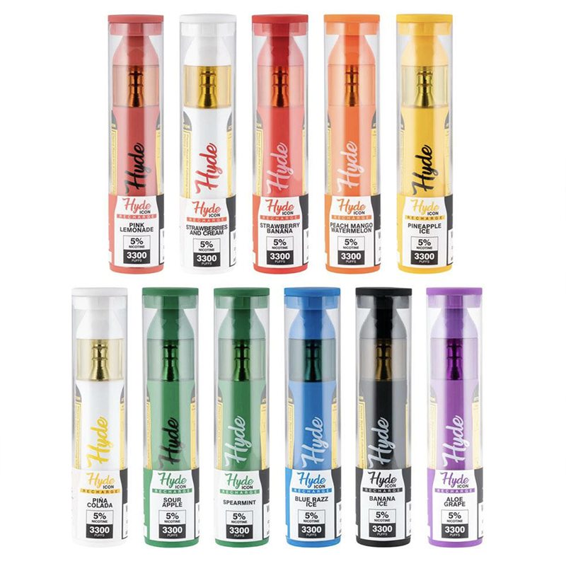 Hyde ICON RECHARGE Disposable Vape Pen 3300 Puffs 0