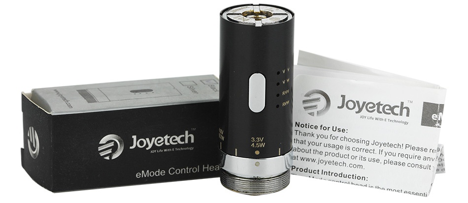 Joyetech eMode Control Head Joyetech Tha  Jo netech Ithat your usage is correct  If you require anvIl Vabout the product or its use  please consult t hi ct In
