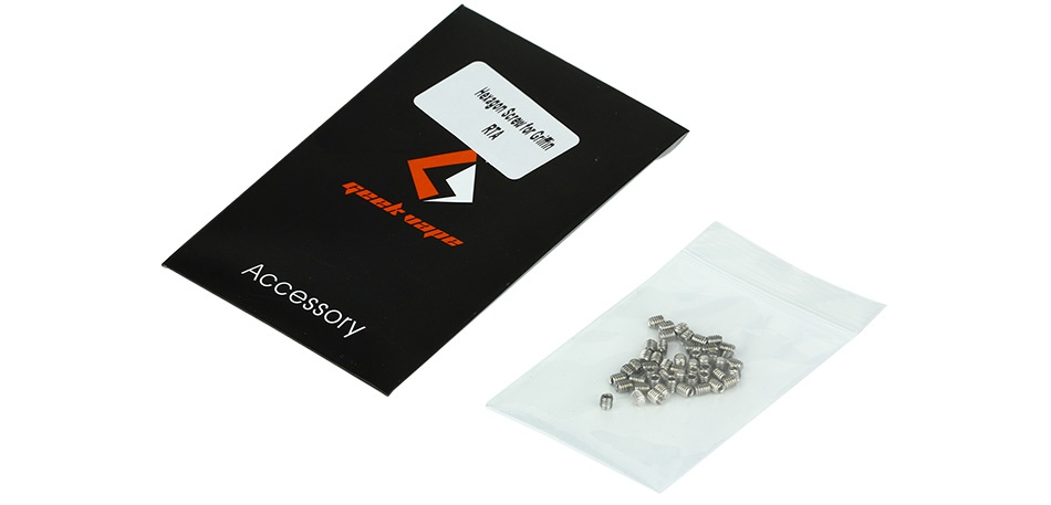 GeekVape Hexagon Screw for Griffin Series/Avocado 22 50pcs