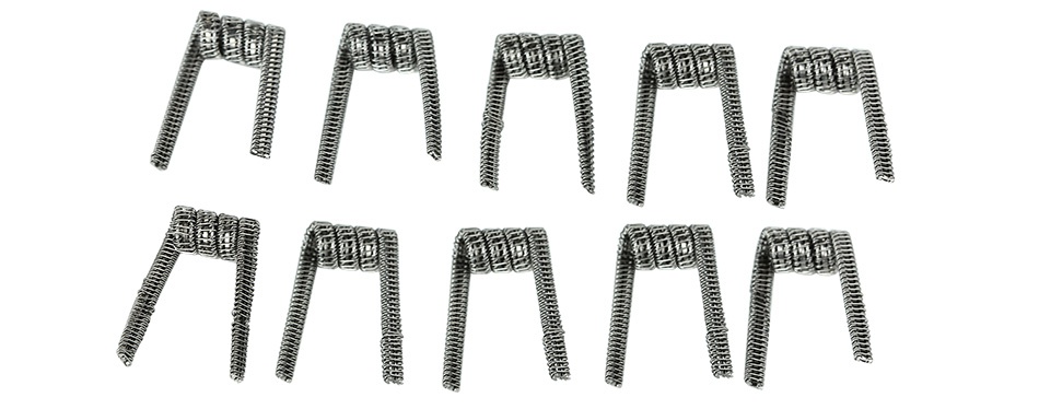 UD Staple Staggered Fused Clapton KA1 Coil 10pcs